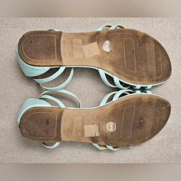 GAP Women's Blue Strappy Sandals - Picture 8 of 9